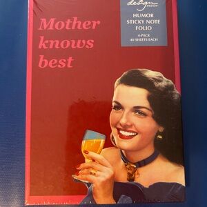 Mother Knows Best & Working For the Weekend Sticky Note Folio